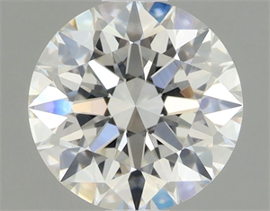 Picture of Natural Diamond 0.71 Carats, Round with Excellent Cut, H Color, VS2 Clarity and Certified by GIA