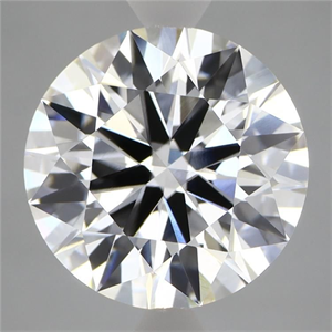 Picture of Lab Grown Diamond 4.70 Carats, Round with Ideal Cut, D Color, VVS1 Clarity and Certified by IGI