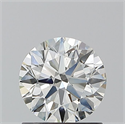 Diamante Natural 1.00 quilates, Redondo , Color I, claridad SI1 y certificado GIA