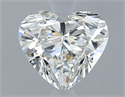 Natural Diamond 0.50 Carats, Heart with  Cut, H Color, VS2 Clarity and Certified by GIA