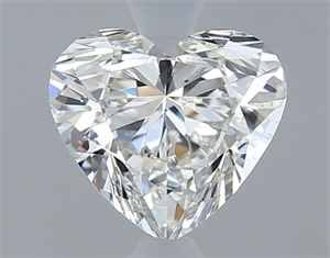 Picture of Natural Diamond 0.50 Carats, Heart with  Cut, H Color, VS2 Clarity and Certified by GIA