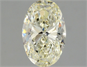 Diamante Natural 1.30 quilates, Ovalado , Color M, claridad VVS2 y certificado GIA