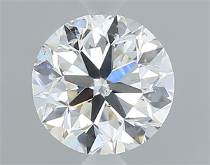 Picture of Natural Diamond 0.80 Carats, Round with Very Good Cut, H Color, SI2 Clarity and Certified by GIA
