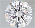 Del inventario de diamantes de laboratorio, 3.02 quilates, Redondo , Color E, claridad VVS2 y certificado IGI