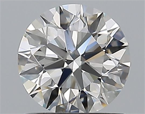 Picture of Natural Diamond 0.96 Carats, Round with Excellent Cut, I Color, SI1 Clarity and Certified by GIA