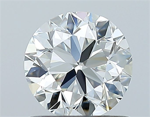 Foto Diamante Natural 0.90 quilates, Redondo , Color I, claridad VS1 y certificado GIA de