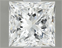 Natural Diamond 0.80 Carats, Princess with  Cut, E Color, IF Clarity and Certified by GIA