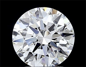 Picture of Lab Grown Diamond 1.13 Carats, Round with Ideal Cut, D Color, VVS2 Clarity and Certified by IGI