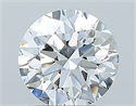 Natural Diamond 1.00 Carats, Round with Excellent Cut, E Color, IF Clarity and Certified by GIA