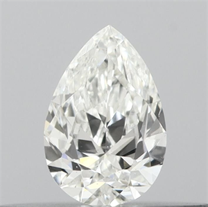 Picture of Natural Diamond 0.20 Carats, Pear with  Cut, E Color, SI1 Clarity and Certified by GIA