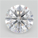 Lab Grown Diamond 5.05 Carats, Round with Excellent Cut, F Color, VVS1 Clarity and Certified by GIA
