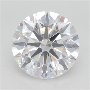 Picture of Lab Grown Diamond 5.05 Carats, Round with Excellent Cut, F Color, VVS1 Clarity and Certified by GIA