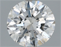 Natural Diamond 1.50 Carats, Round with Excellent Cut, J Color, SI2 Clarity and Certified by GIA