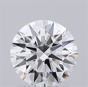 Picture of Lab Grown Diamond 1.05 Carats, Round with Ideal Cut, F Color, VVS2 Clarity and Certified by IGI