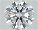 Lab Grown Diamond 6.13 Carats, Round with Ideal Cut, D Color, VS2 Clarity and Certified by IGI