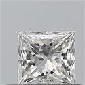 Diamante Natural 0.31 quilates, Princesa , Color G, claridad VVS2 y certificado GIA