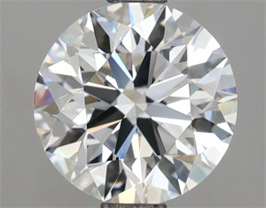 Picture of Lab Grown Diamond 2.03 Carats, Round with Ideal Cut, E Color, VVS2 Clarity and Certified by IGI