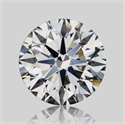 Diamante Natural 0.72 quilates, Redondo , Color F, claridad VVS2 y certificado GIA