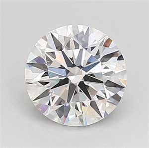 Picture of Lab Grown Diamond 1.02 Carats, Round with Ideal Cut, D Color, VVS2 Clarity and Certified by IGI