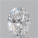 Natural Diamond 1.20 Carats, Oval with  Cut, E Color, VS2 Clarity and Certified by GIA