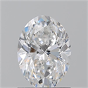 Natural Diamond 1.20 Carats, Oval with  Cut, E Color, VS2 Clarity and Certified by GIA