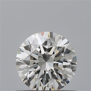 Picture of Natural Diamond 0.52 Carats, Round with Excellent Cut, G Color, VVS1 Clarity and Certified by GIA