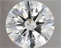 Diamante Natural 2.01 quilates, Redondo , Color H, claridad SI2 y certificado IGI