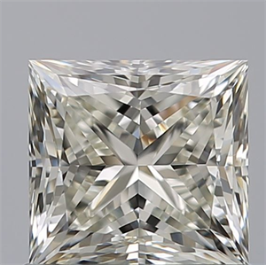 Picture of Natural Diamond 0.91 Carats, Princess with  Cut, H Color, VVS1 Clarity and Certified by IGI