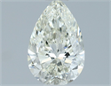 Natural Diamond 0.81 Carats, Pear with  Cut, I Color, VVS1 Clarity and Certified by IGI