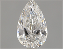 Natural Diamond 0.49 Carats, Pear with  Cut, F Color, VS2 Clarity and Certified by GIA