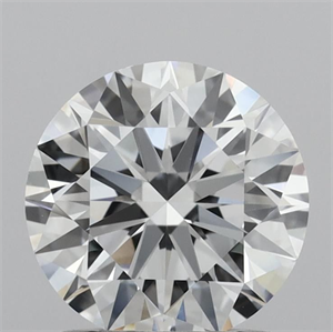 Picture of Lab Grown Diamond 1.24 Carats, Round with Ideal Cut, E Color, VS1 Clarity and Certified by IGI
