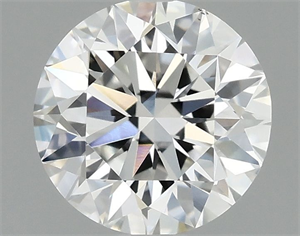 Picture of Lab Grown Diamond 1.06 Carats, Round with Excellent Cut, E Color, VS1 Clarity and Certified by IGI