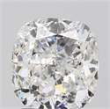 Diamante Natural 2.02 quilates, Del cojín , Color F, claridad SI2 y certificado GIA