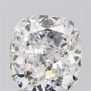 Foto Diamante Natural 2.02 quilates, Del cojín , Color F, claridad SI2 y certificado GIA de