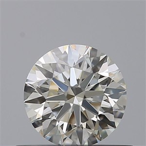 Picture of Natural Diamond 0.51 Carats, Round with Excellent Cut, H Color, VVS1 Clarity and Certified by IGI