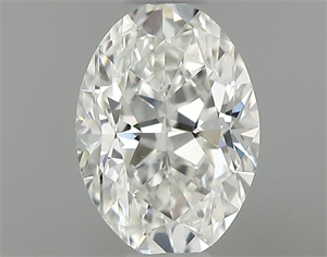 Picture of Natural Diamond 0.40 Carats, Oval with  Cut, I Color, VS1 Clarity and Certified by GIA