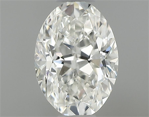 Picture of Natural Diamond 0.40 Carats, Oval with  Cut, I Color, VS1 Clarity and Certified by GIA