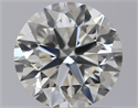 Diamante Natural 1.00 quilates, Redondo , Color J, claridad IF y certificado GIA