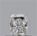 Natural Diamond 0.31 Carats, Radiant with  Cut, F Color, VS1 Clarity and Certified by GIA