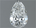 Diamante Natural 0.90 quilates, De pera , Color F, claridad VS2 y certificado GIA
