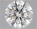 Natural Diamond 5.06 Carats, Round with Excellent Cut, D Color, SI1 Clarity and Certified by GIA