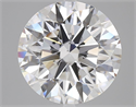 Natural Diamond 5.06 Carats, Round with Excellent Cut, D Color, SI1 Clarity and Certified by GIA