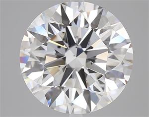 Picture of Natural Diamond 5.06 Carats, Round with Excellent Cut, D Color, SI1 Clarity and Certified by GIA