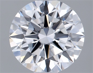 Picture of Lab Grown Diamond 1.01 Carats, Round with Ideal Cut, D Color, VVS2 Clarity and Certified by IGI