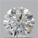 Natural Diamond 0.90 Carats, Round with Excellent Cut, J Color, VS1 Clarity and Certified by GIA