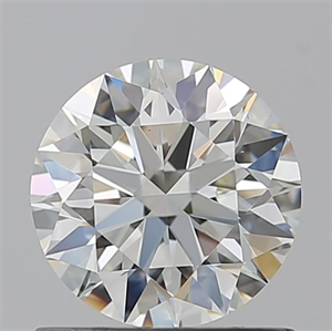 Picture of Natural Diamond 0.90 Carats, Round with Excellent Cut, J Color, VS1 Clarity and Certified by GIA
