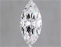 Natural Diamond 2.00 Carats, Marquise with  Cut, D Color, IF Clarity and Certified by GIA