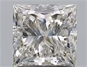 Natural Diamond 1.85 Carats, Princess with  Cut, J Color, VS1 Clarity and Certified by GIA