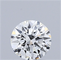 Diamante Natural 0.71 quilates, Redondo , Color I, claridad VS2 y certificado GIA
