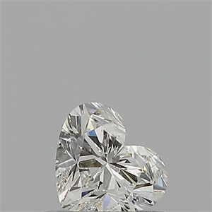 Picture of Natural Diamond 0.60 Carats, Heart with  Cut, F Color, SI2 Clarity and Certified by GIA